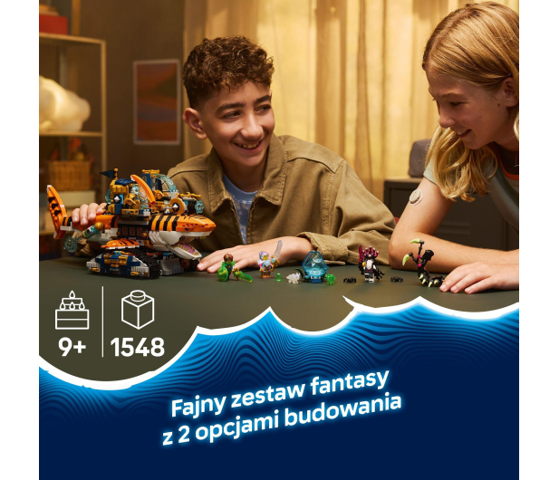 LEGO DREAMZZZ 71515 Rekinoczołg tygrysi - 1473530 - zdjęcie 8
